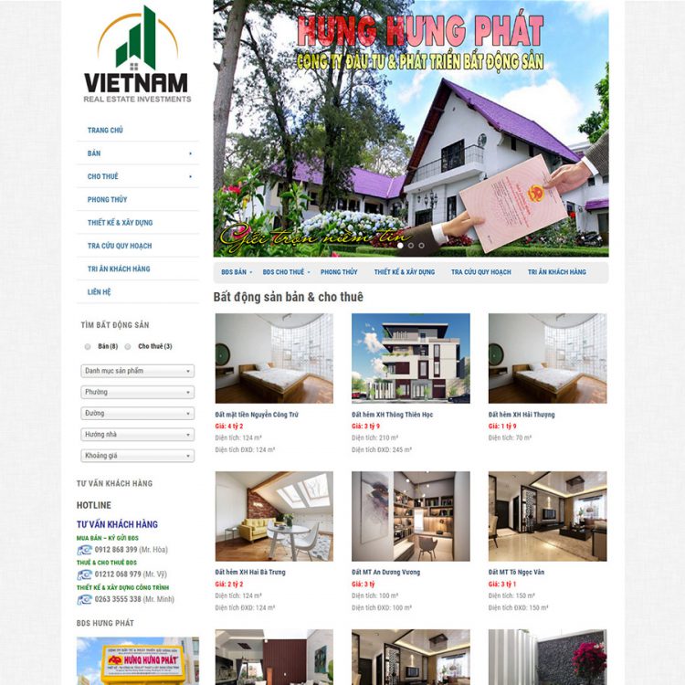 theme wordpress flatsome bất động sản 029